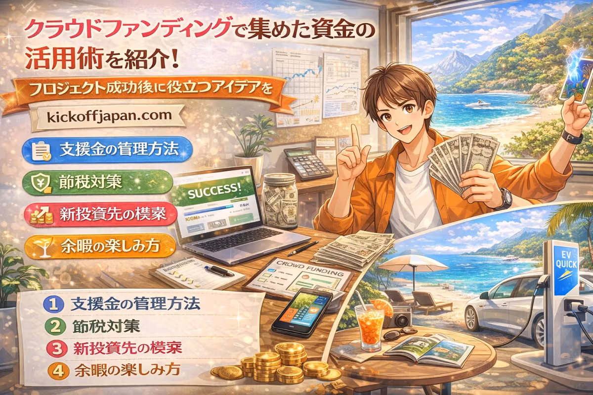 クラウドファンディングの資金管理術